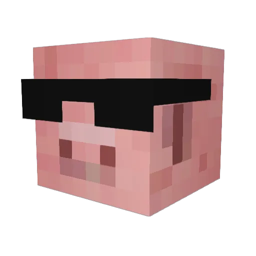 Andre_2006 Minecraft avatar head, 3D render