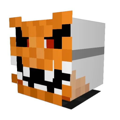Andre_master Minecraft avatar head, 3D render