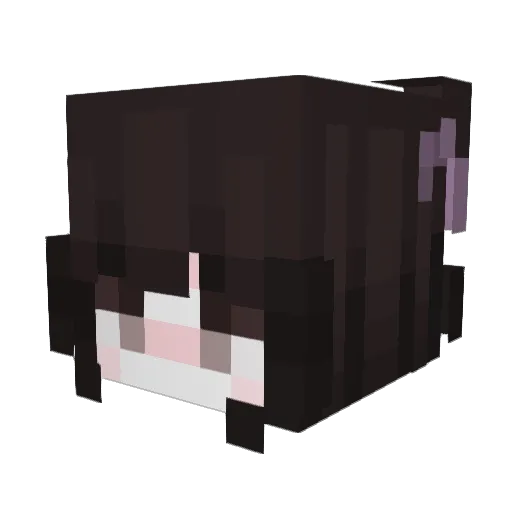 Andreafc Minecraft avatar head, 3D render