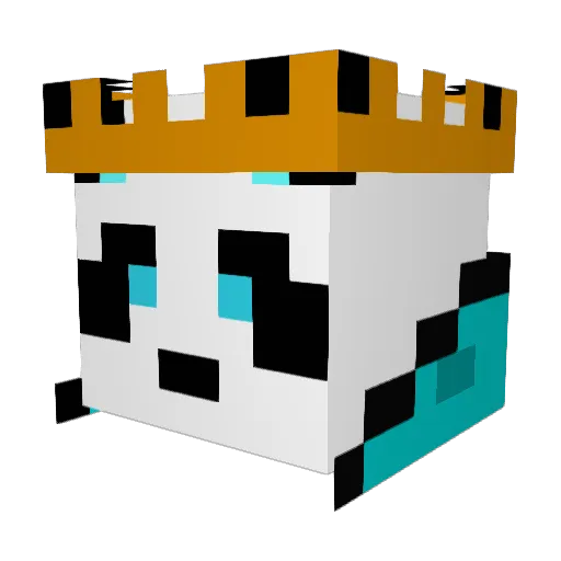 Andreas1238581 Minecraft avatar head, 3D render