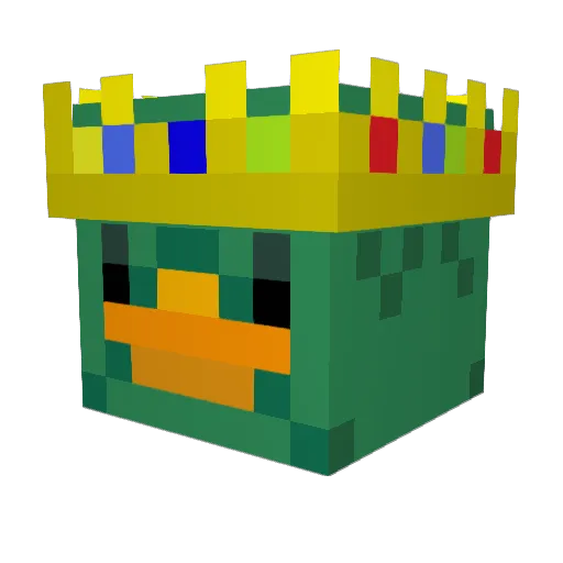 Andreas1810 Minecraft avatar head, 3D render