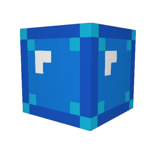 AndreasDeca Minecraft avatar head, 3D render