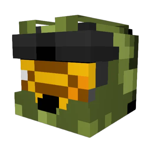 AndreasLamberg Minecraft avatar head, 3D render