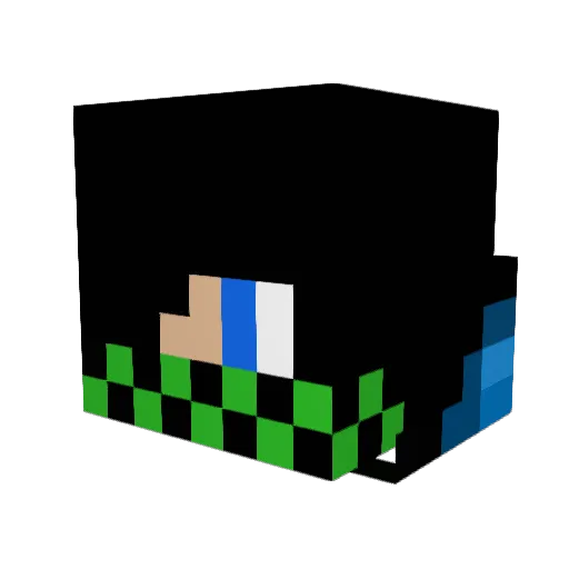 Andreas_MD Minecraft avatar head, 3D render