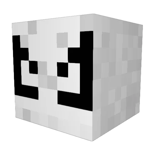 Andreax_ Minecraft avatar head, 3D render