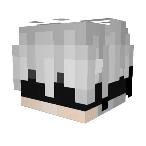 Andree87_ Minecraft avatar head, 3D render