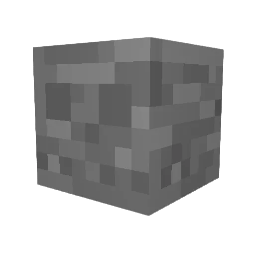 Andreeeas Minecraft avatar head, 3D render