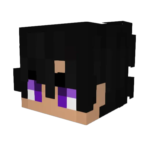 Andrees Minecraft avatar head, 3D render
