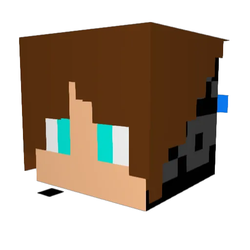 Andrei003 Minecraft avatar head, 3D render