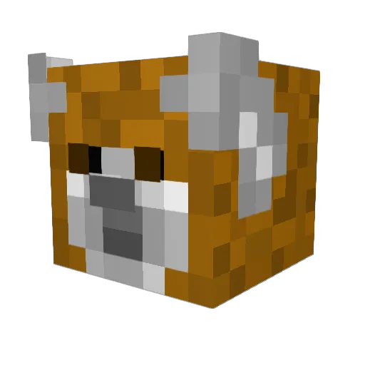 Andrei21032000 Minecraft avatar head, 3D render