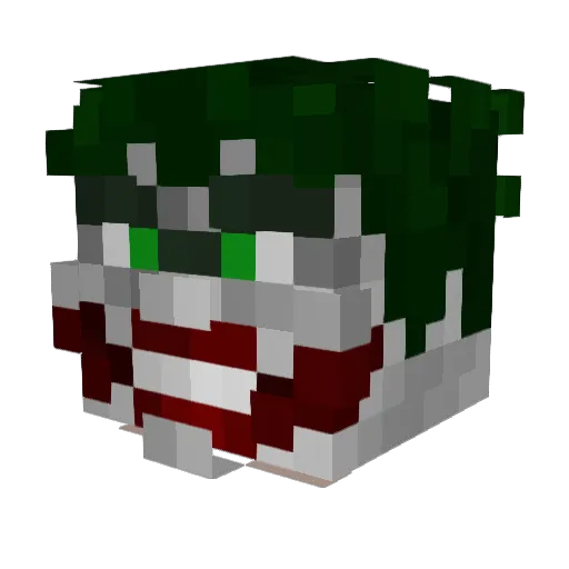 Andrejowski Minecraft avatar head, 3D render