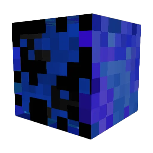 Andremorta Minecraft avatar head, 3D render