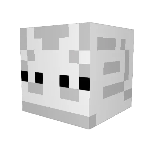 Andres_da_fridge Minecraft avatar head, 3D render