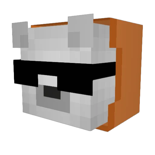 Andresg075 Minecraft avatar head, 3D render