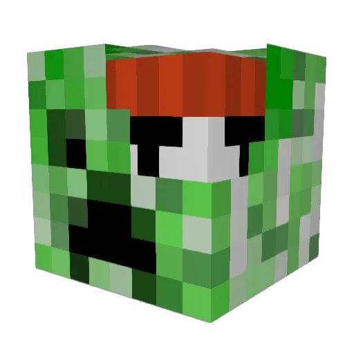 Andrew104 Minecraft avatar head, 3D render