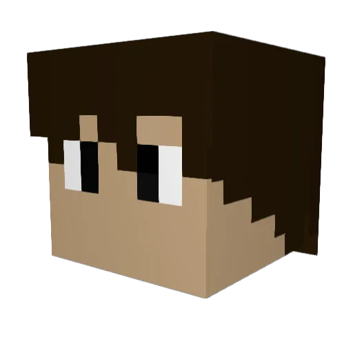 Andrew4156 Minecraft avatar head, 3D render
