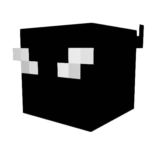 Andrew747K Minecraft avatar head, 3D render