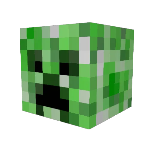 AndrewCirrus Minecraft avatar head, 3D render