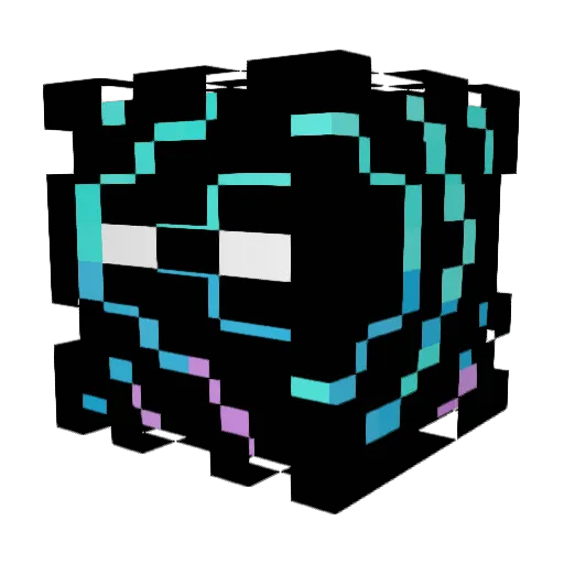 AndrewClimbs Minecraft avatar head, 3D render