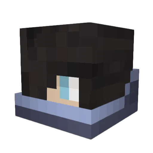 AndrewGoodman126 Minecraft avatar head, 3D render