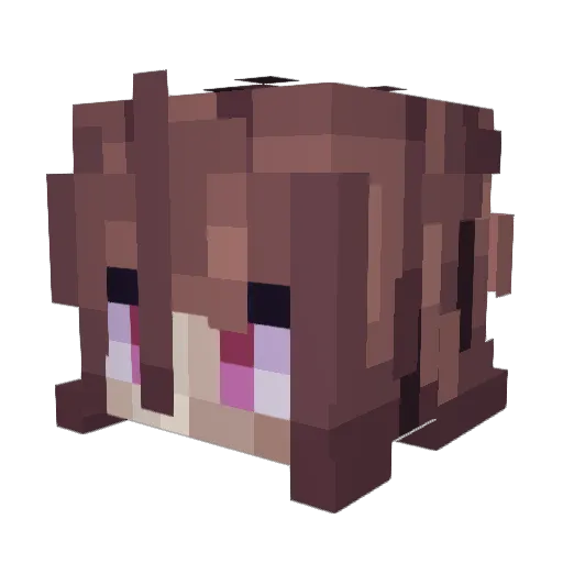 AndrewGx1 Minecraft avatar head, 3D render