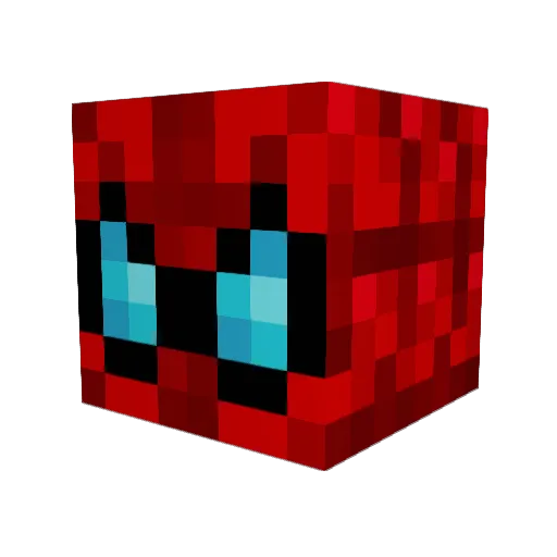 AndrewSepe Minecraft avatar head, 3D render