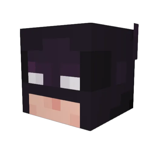 AndrewZeit Minecraft avatar head, 3D render