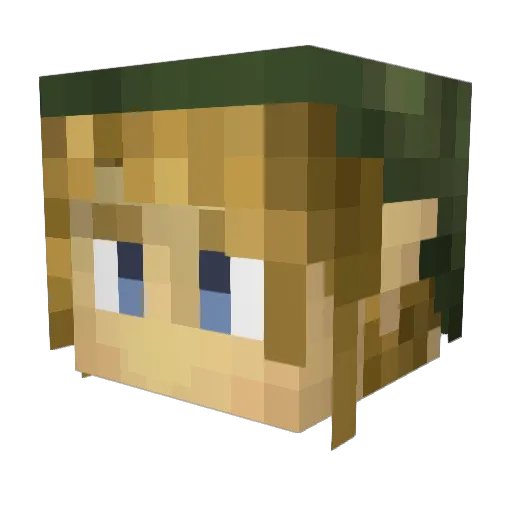 Andrew_398 Minecraft avatar head, 3D render