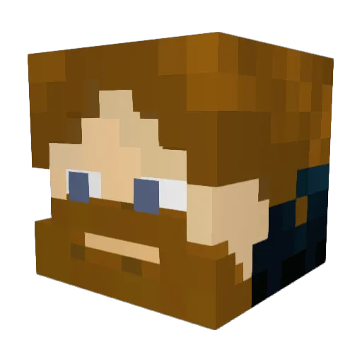 Andrew_JC Minecraft avatar head, 3D render