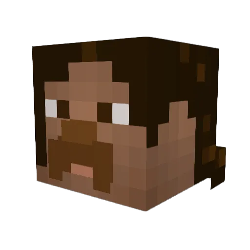 Andrew_Nydus Minecraft avatar head, 3D render