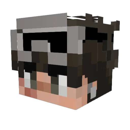 Andrew_T0487 Minecraft avatar head, 3D render
