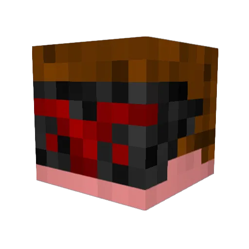 Andrewdash9 Minecraft avatar head, 3D render