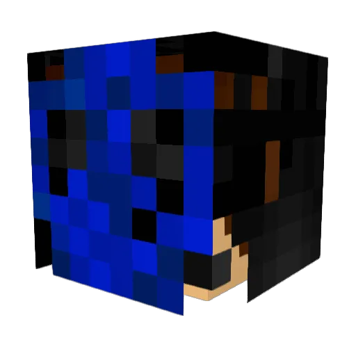 Andrewj16 Minecraft avatar head, 3D render