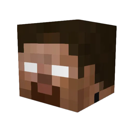 Andrewmai8 Minecraft avatar head, 3D render