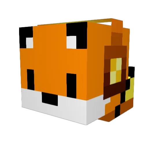 AndreyACR Minecraft avatar head, 3D render