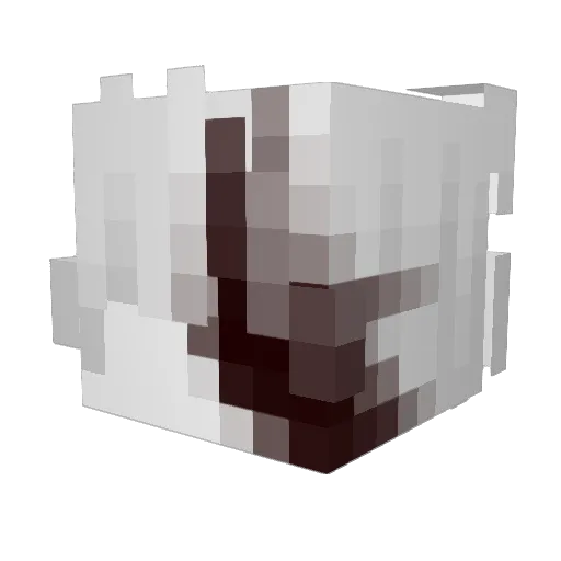 Andrey_YT44 Minecraft avatar head, 3D render
