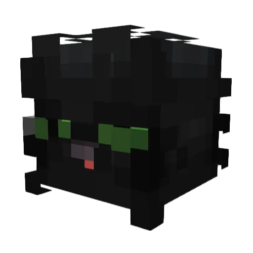 AndreykaBurka Minecraft avatar head, 3D render