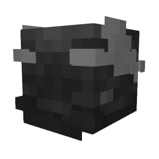 AndriesBawaj Minecraft avatar head, 3D render