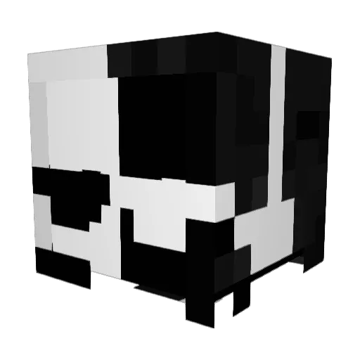 AndromedaZvezda Minecraft avatar head, 3D render