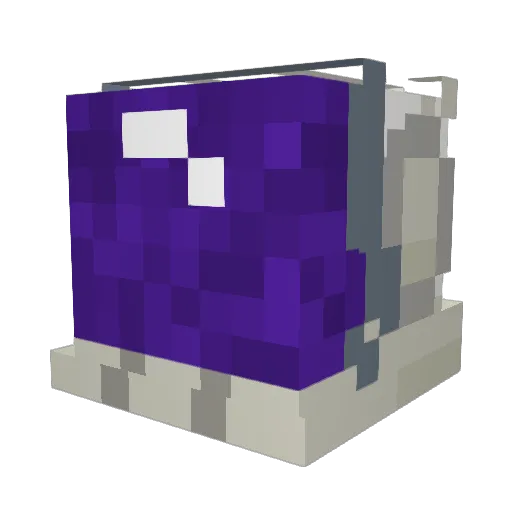 AndroseXD Minecraft avatar head, 3D render