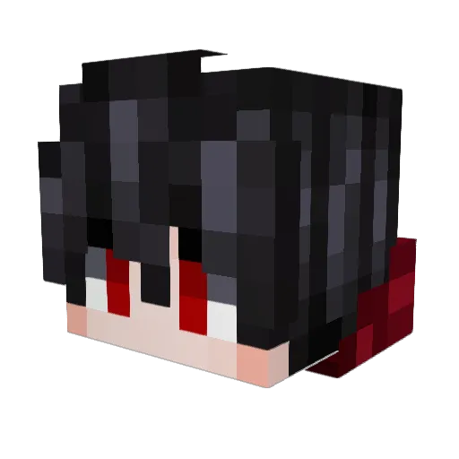 Andrus_gamer Minecraft avatar head, 3D render