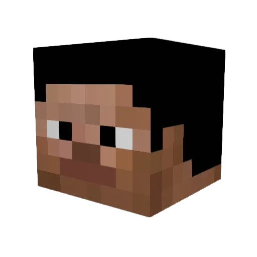 Andry093 Minecraft avatar head, 3D render