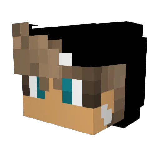 Andry10009 Minecraft avatar head, 3D render