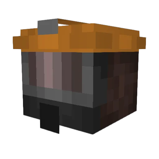 Andwinkler Minecraft avatar head, 3D render