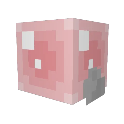 Andy0901k Minecraft avatar head, 3D render