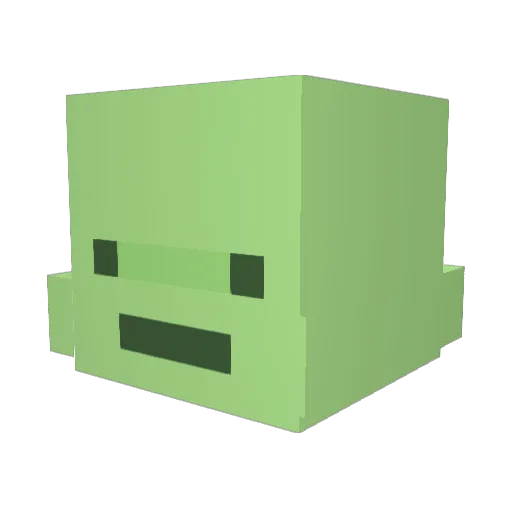 Andy1417 Minecraft avatar head, 3D render