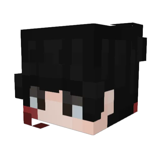 Andy526 Minecraft avatar head, 3D render