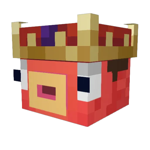 AndyBo3 Minecraft avatar head, 3D render