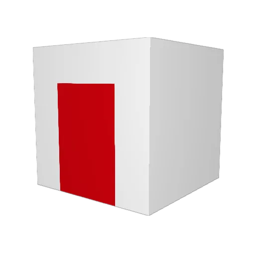 AndyLanza Minecraft avatar head, 3D render