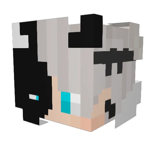 AndySeo78 Minecraft avatar head, 3D render
